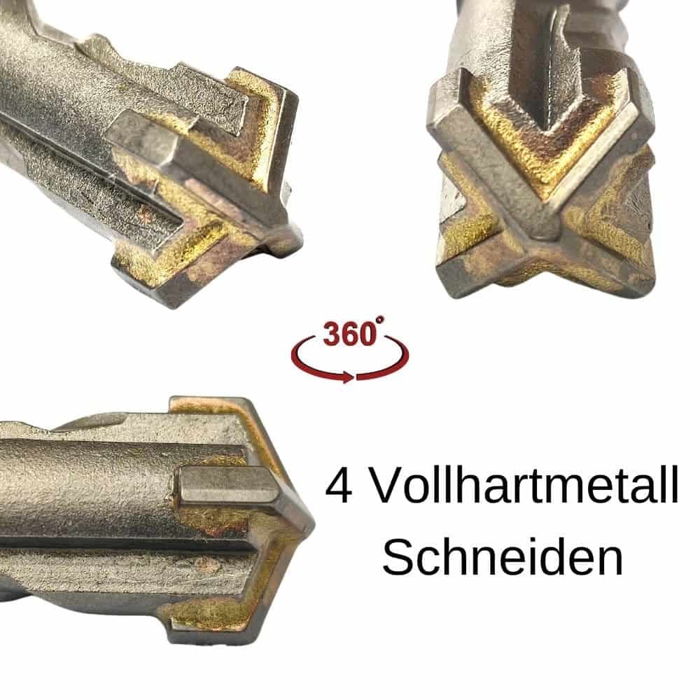 Sveder za kladivo SDS-PLUS 4-rezalni Ø 6,0mm x 160mm dolžina-1