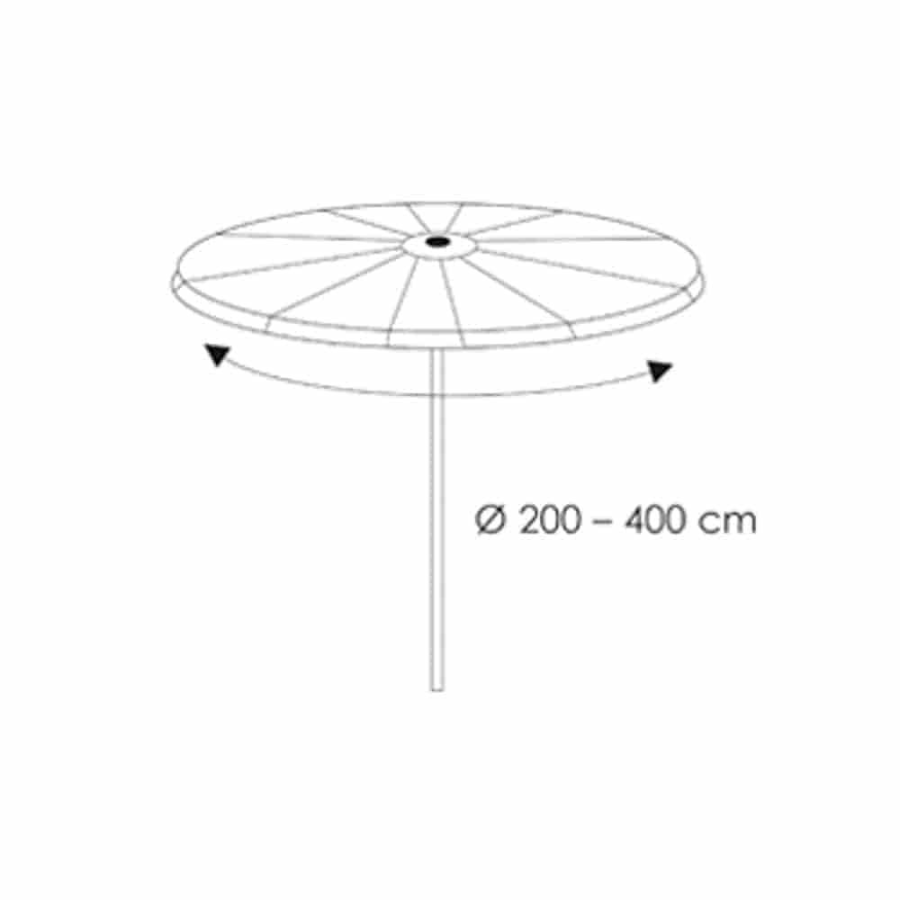 Zaščitna prevleka Deluxe Ampelschirm, ca.64x250-0