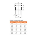 KGF jašek DN/OD 200/240-0