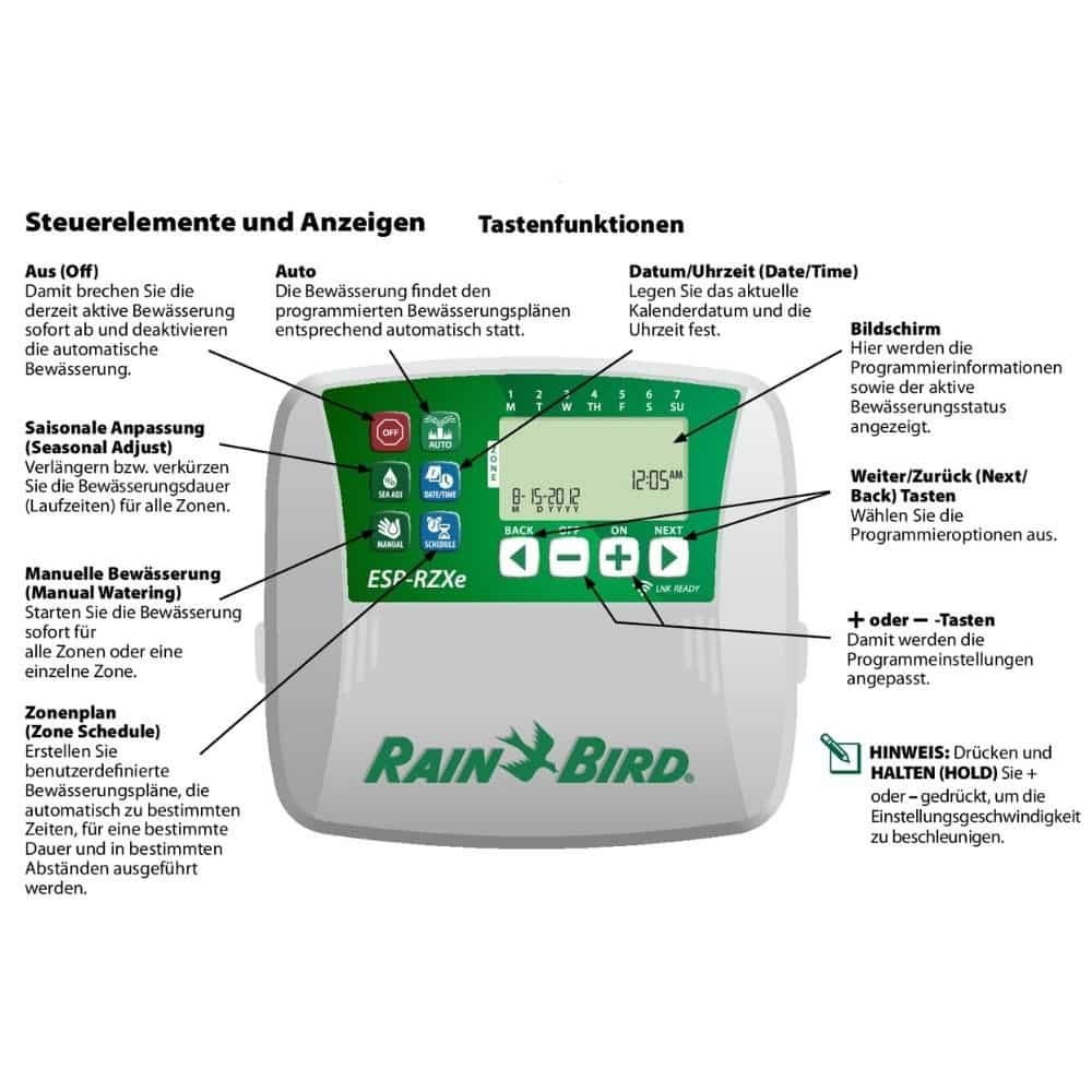 Rainbird Komandna naprava tip RZXe4 Outdoor-2