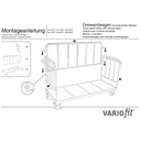 Streben Tri stenske voziček 1200 kg Tip L (EV)-0