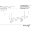 Materialni voziček z 4 količki (EV)-0