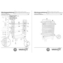 Paket-štiristenski voziček visok s 3 policami Tip S + EasySTOP-0