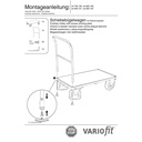 Voziček na kolesih 1000 kg Tip XL + EasySTOP-0