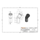 HTsafeB Koleno DN/OD 32 30 Stopinj-1