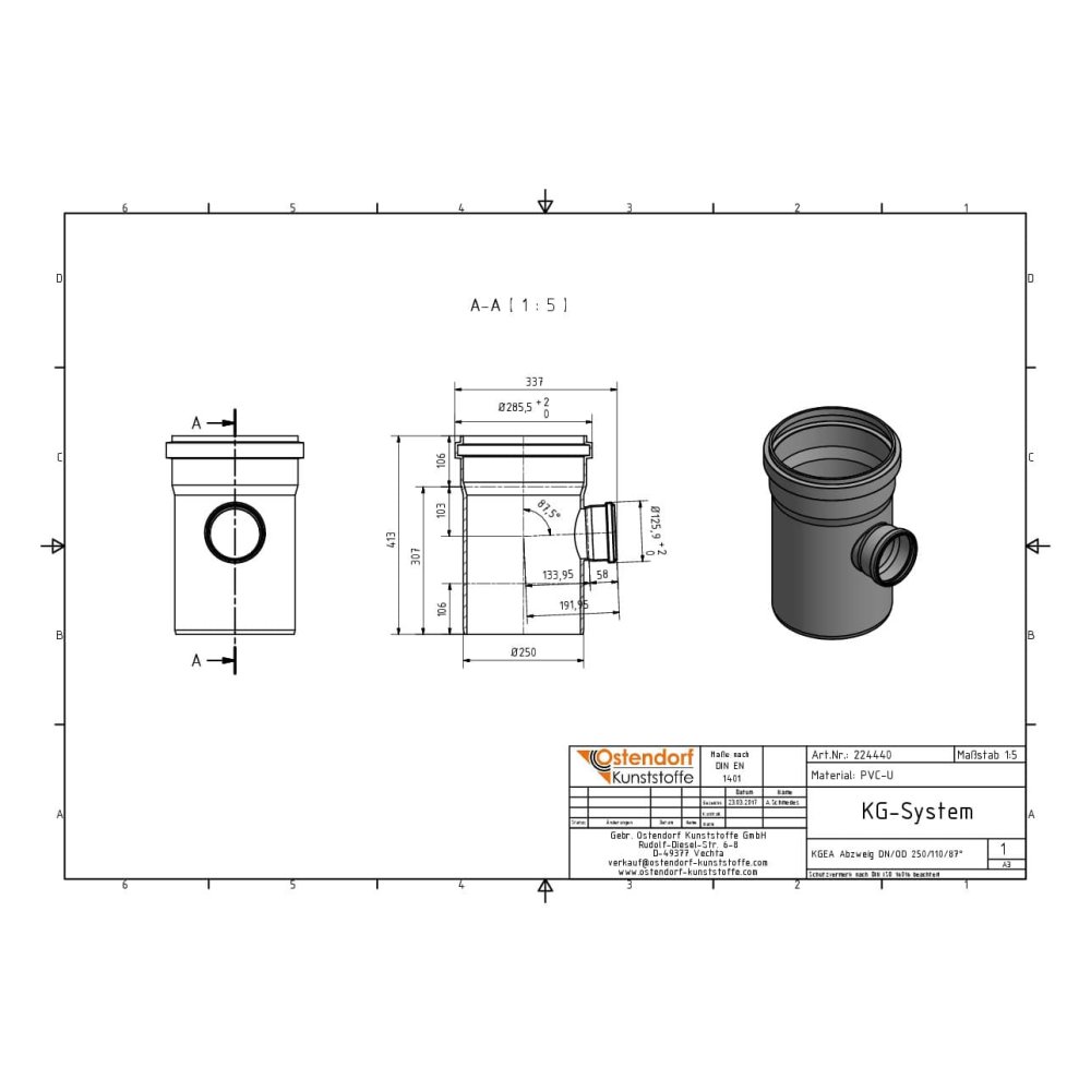 KGEA Odcep DN/OD 250/110 87 Stopinj-1