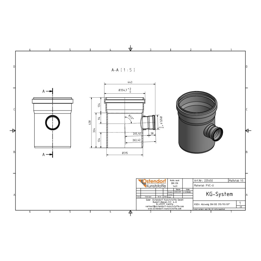 KGEA Odcep DN/OD 315/110 87 Stopinj-1