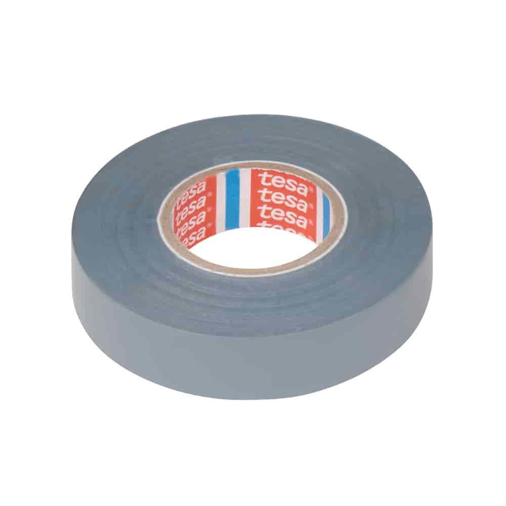 tesa tesaflex izolacijski trak 4163 PVC 19 mm x 33 m (siv)