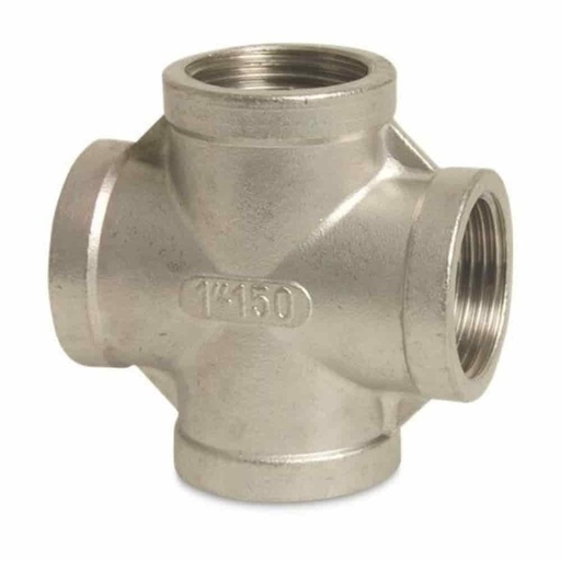 [BONI-42276-147] Threaded Fitting Stainless Steel Cross Piece 90° 2" IG