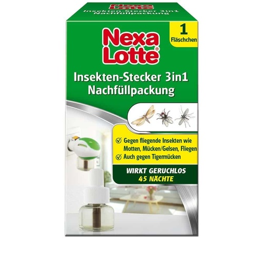 [BONI-3904] NEXA LOTTE® Zaščita pred insekti 3 v 1 (Nadomestno polnilo) 35 ml