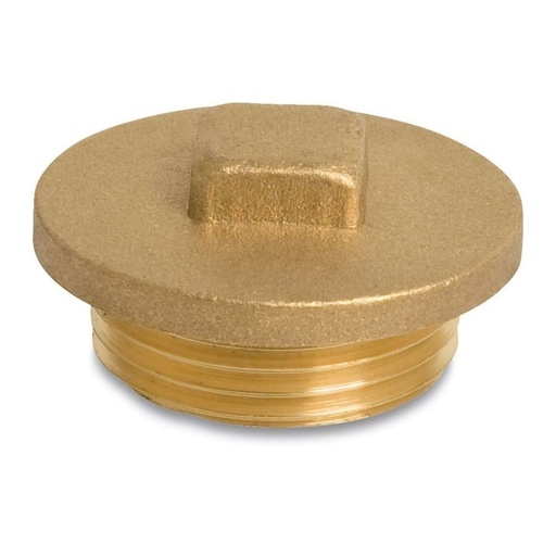 [BONI-42332K] Threaded Fitting Brass Plug 1 1/4" M