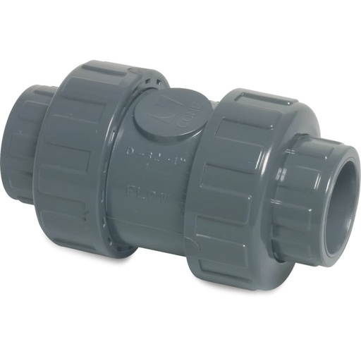 [BONI-42304K] PVC-U nepovratni ventil 50 mm lepilna mufna