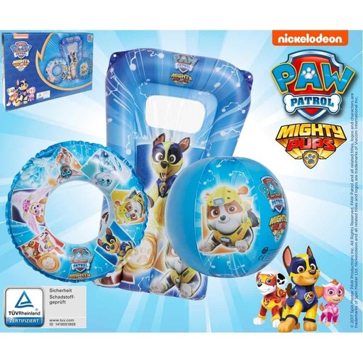 [BONI-16328] Paw Patrol Komplet Na Plažo 3-delen