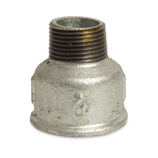 [BONI-42295-364K] Threaded Fitting Malleable Cast Iron Reducing Socket 1 1/2" Female Thread x 1 1/4" Male Thread